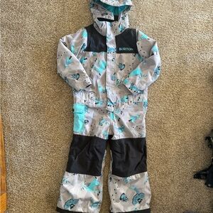 Burton Kids' Snow Suit in Black and Teal